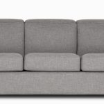 Dario sofa tiffany grey front