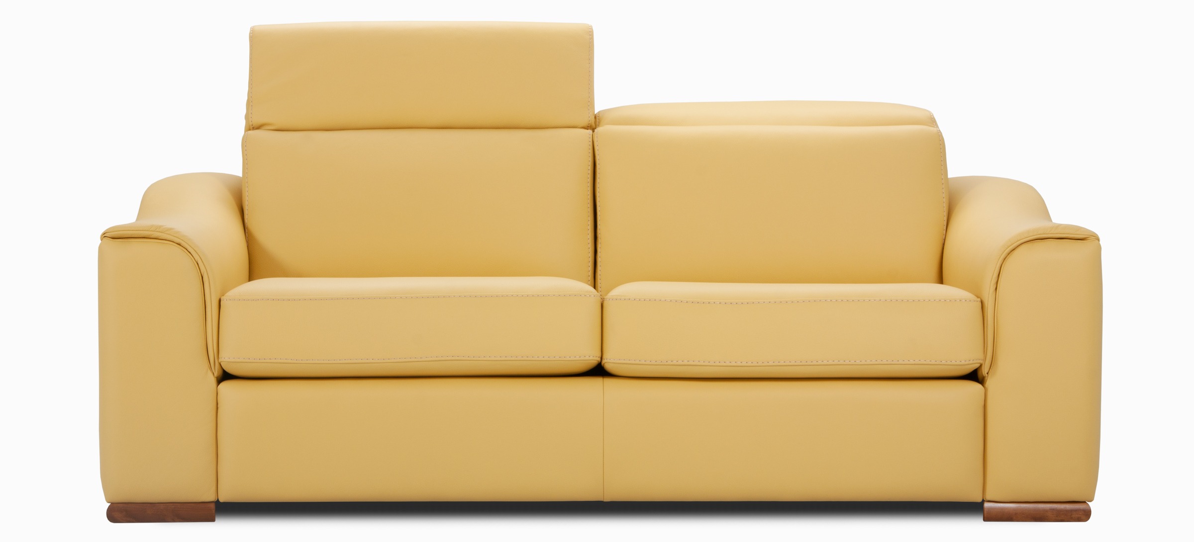 Leonardo sofa apt bull citron front