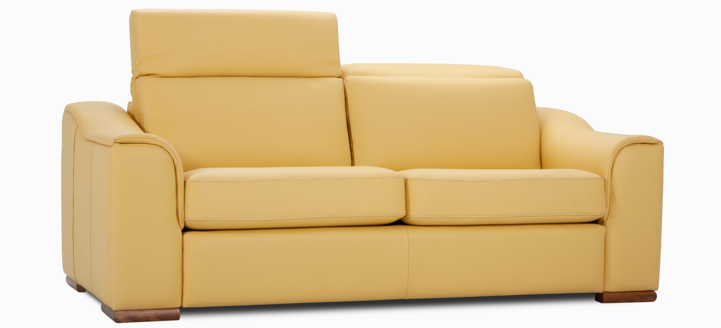 Leonardo sofa apt bull citron side