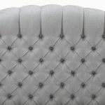 Melanie nusilk silver headboard front