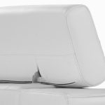 Paris illusion white headrest