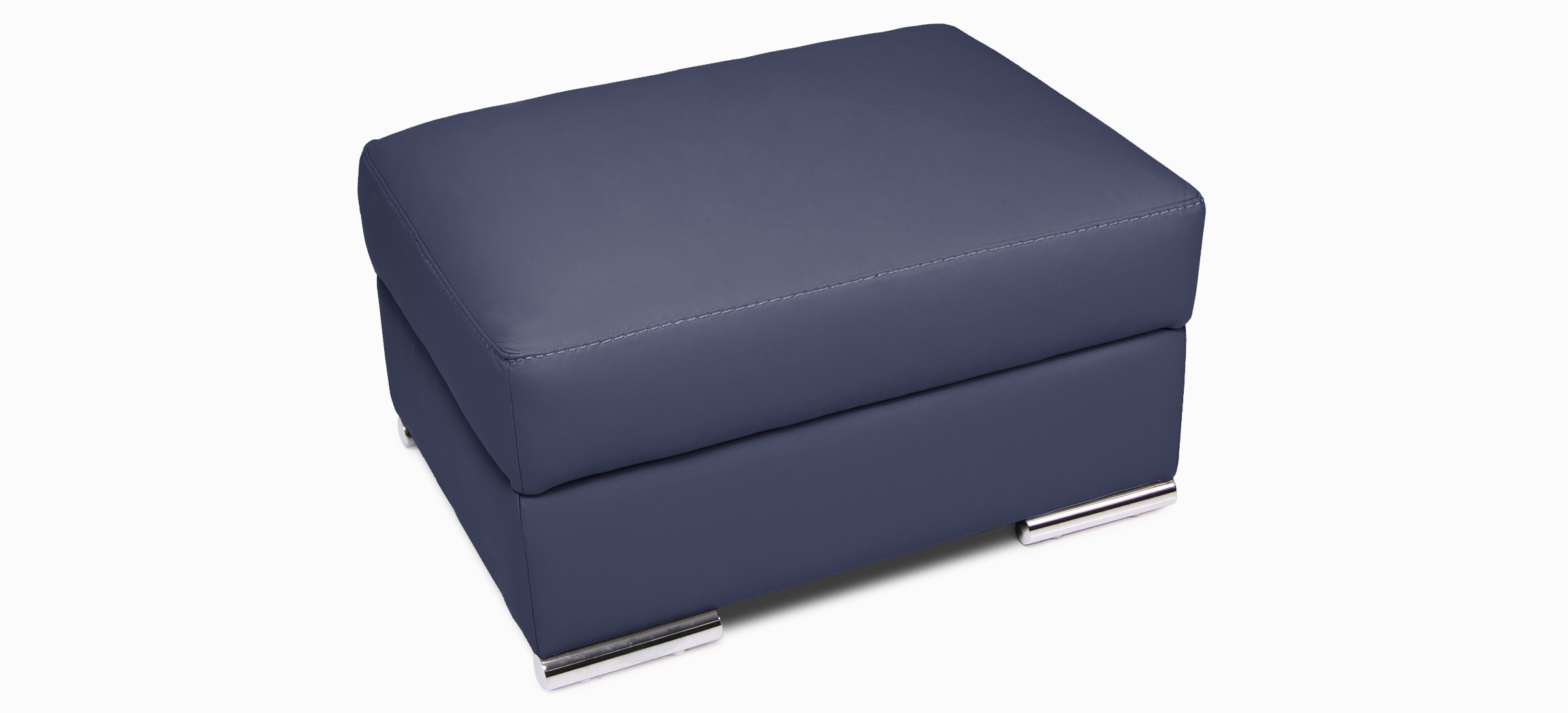 Dario pouf MadrasBlueNavy 3