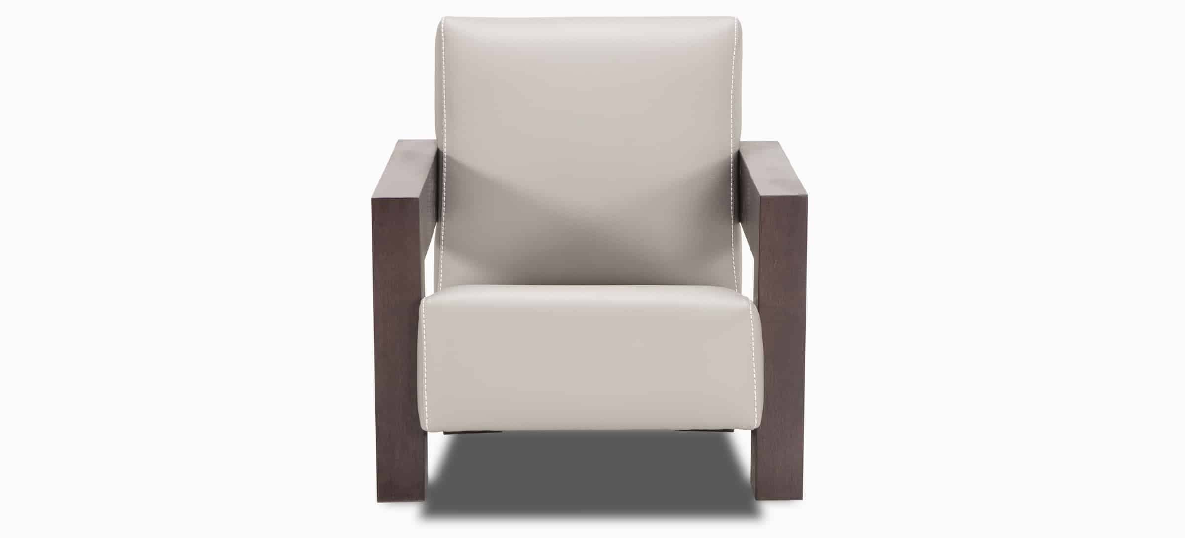 Fauteuil Armchair Lineair Jaymar Wood arm front