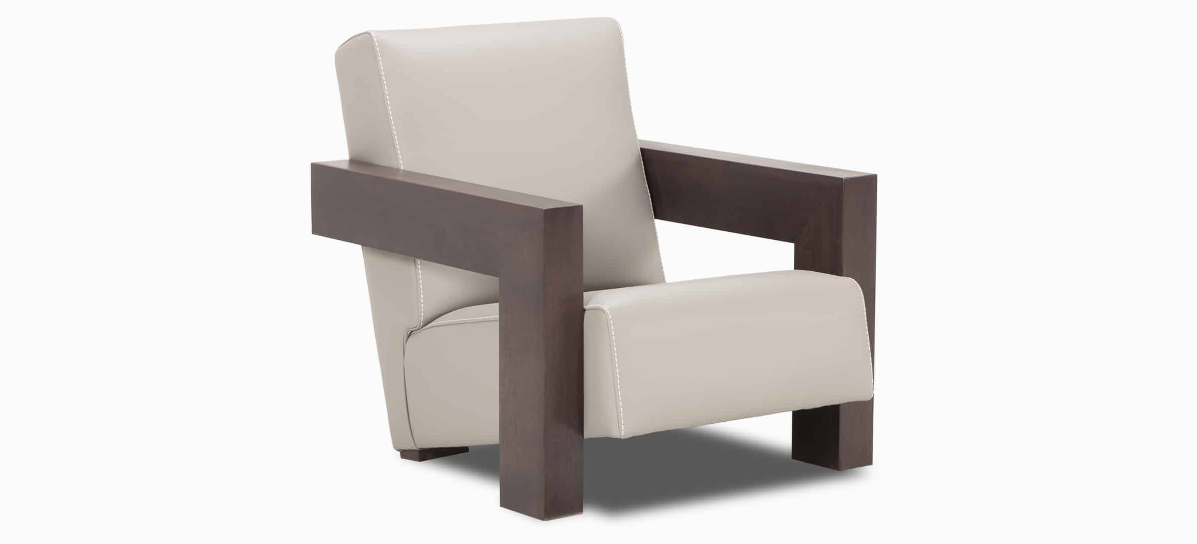 Fauteuil Armchair Lineair Jaymar Wood arm